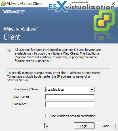 vsphere 5.5 client download